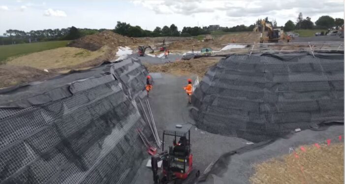 Rangiriri trenches near completion